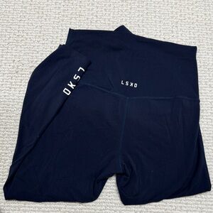 LSKD Navy Maternity Elixir Leggings